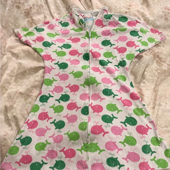 Sleeping Baby Other - Sleeping Baby Medium Sleep sack Zipadee Zip Whale print